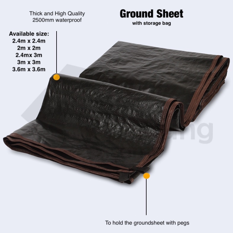 3m x 3m groundsheet sale