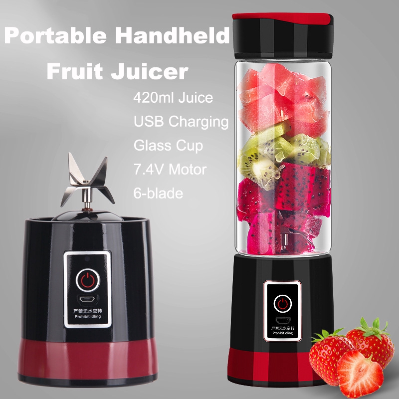 Glass fruit clearance juicer