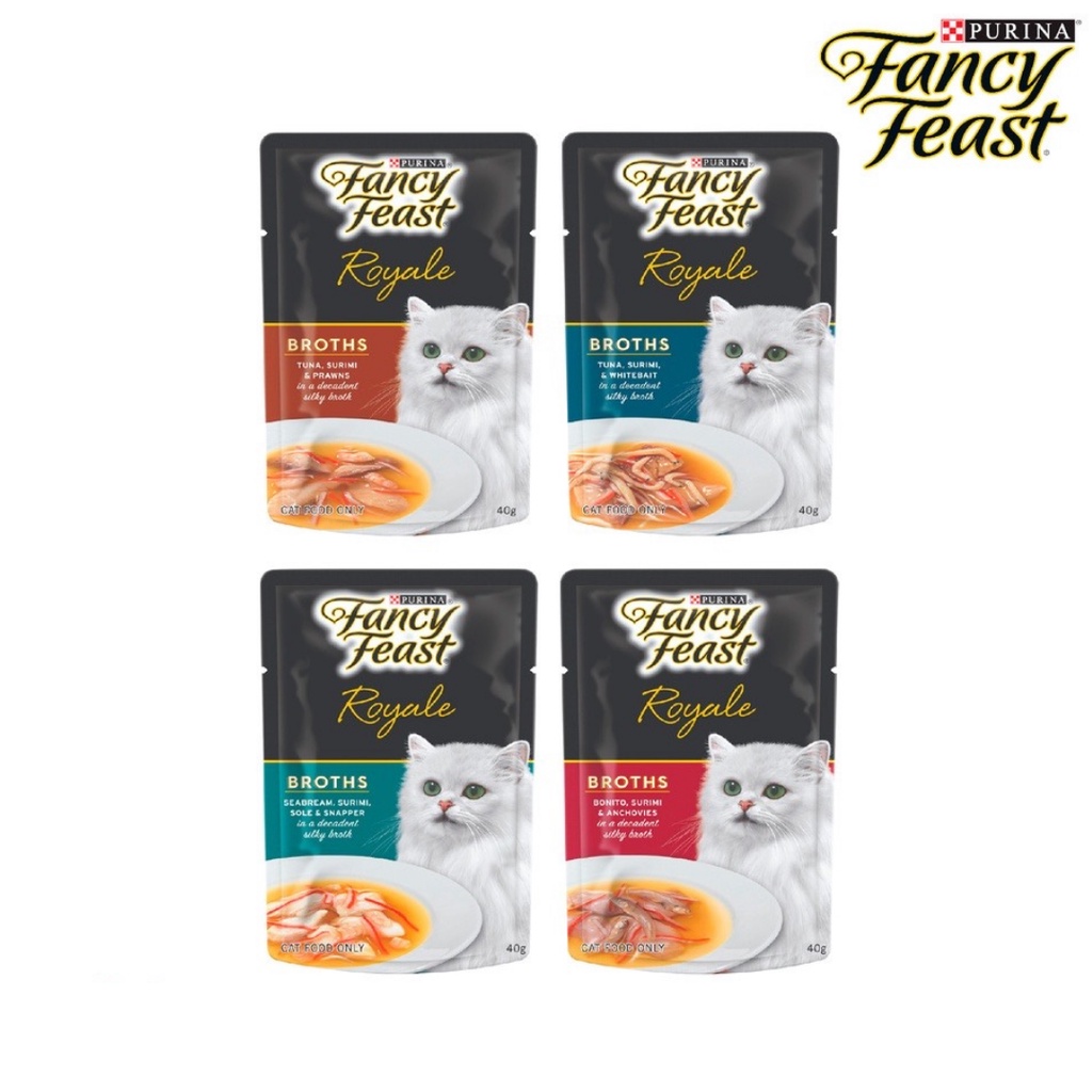 Fancy feast hot sale broths