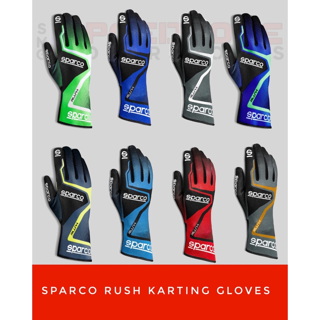 Sparco Rush Go Kart Race Gloves