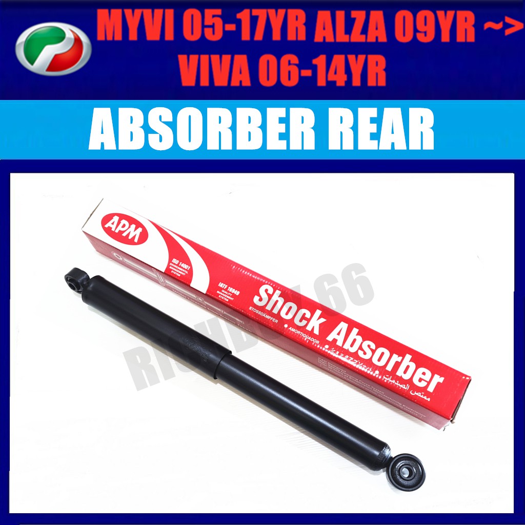 Myvi Alza Viva absorber APM rear belakang Myvi absorber Alza