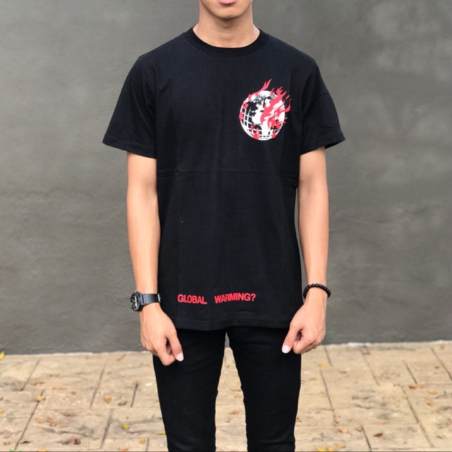 Off white best sale global warming shirt