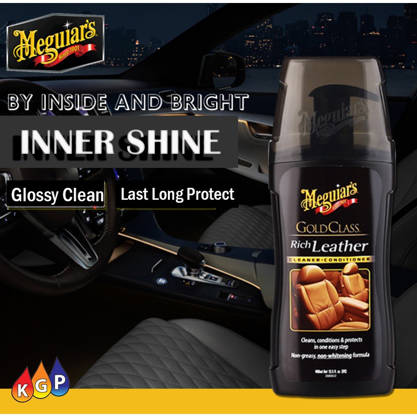 Meguiars Gold Class™ Rich Leather Cleaner & Conditioner G17914