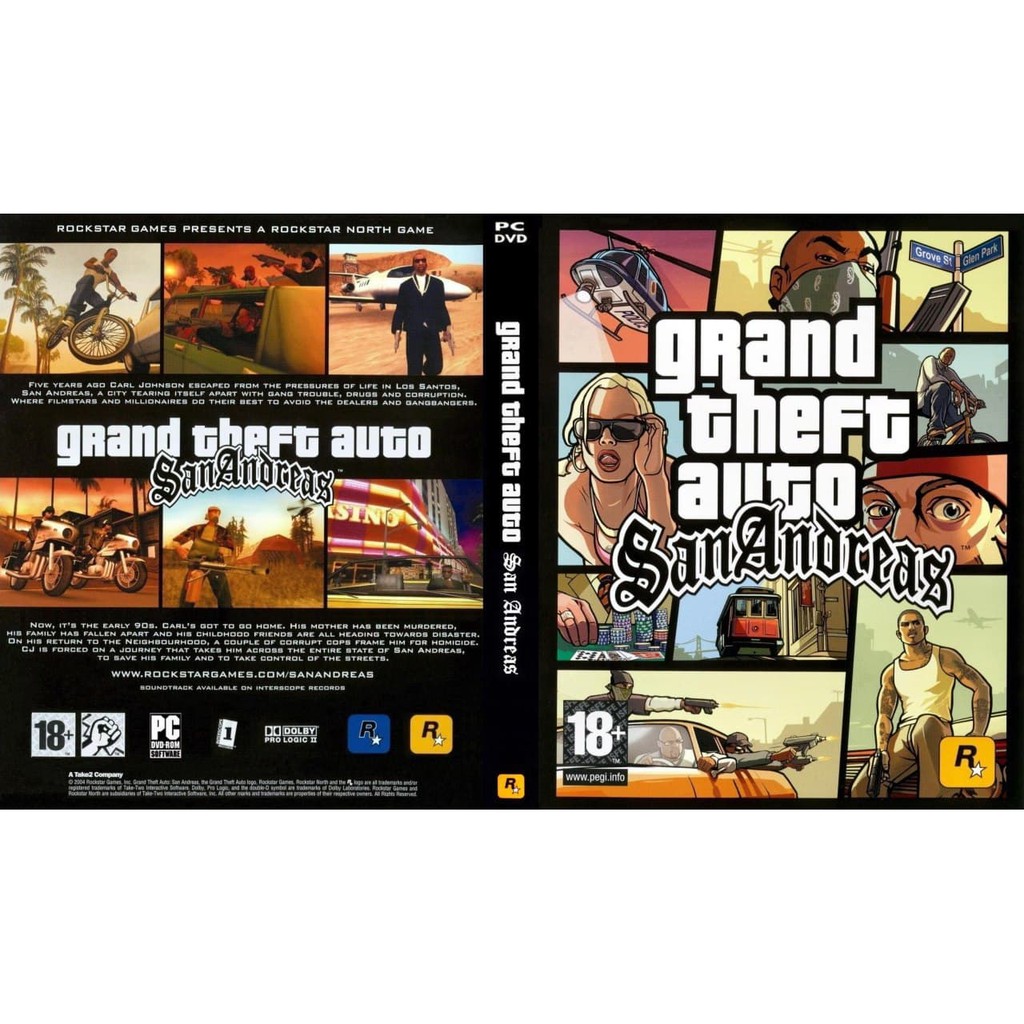 PC GAMES GTA SA done modify (Free gift ada boss) | Shopee Malaysia