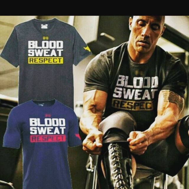 Blood sweat and respect cheap t shirt