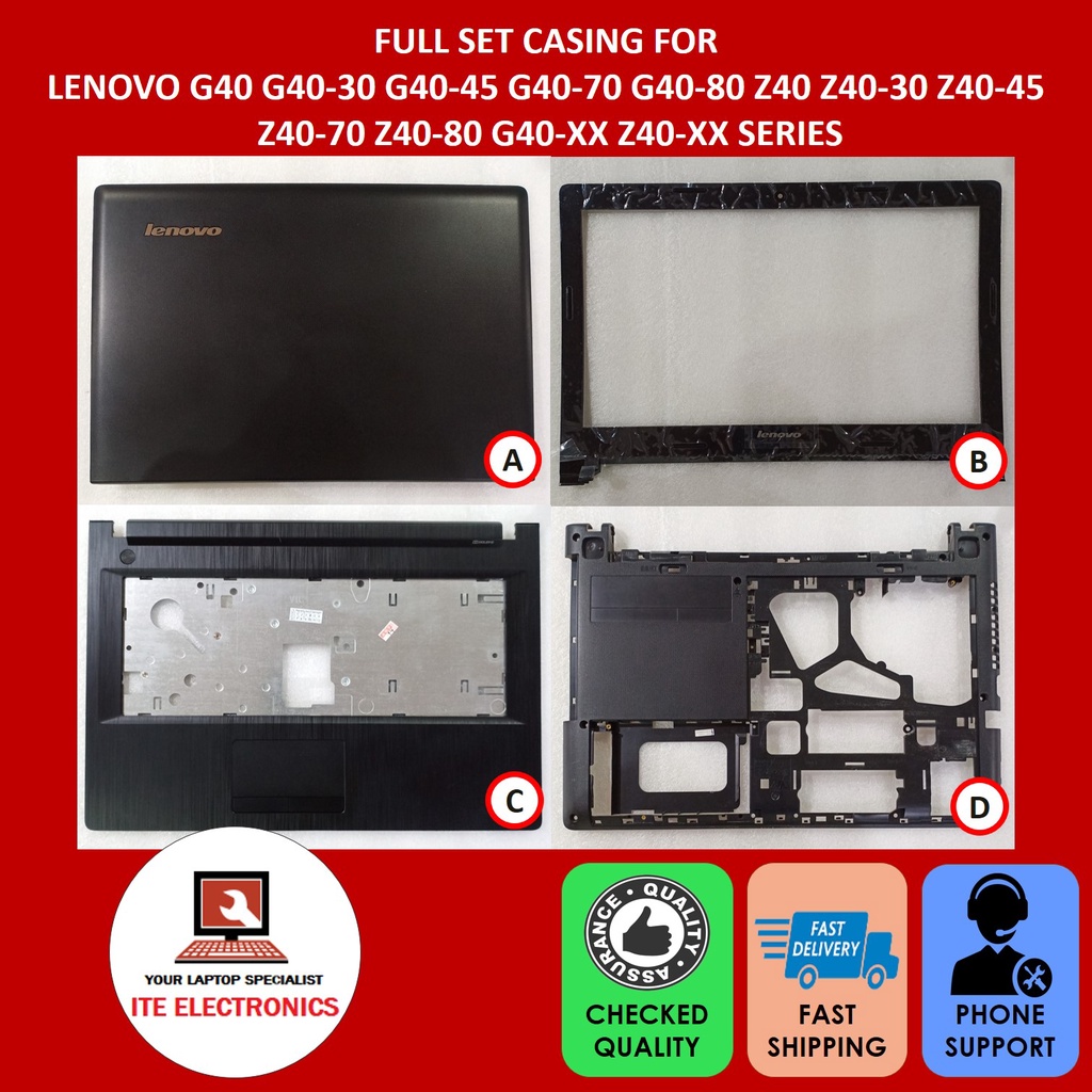 Casing lenovo hot sale g40