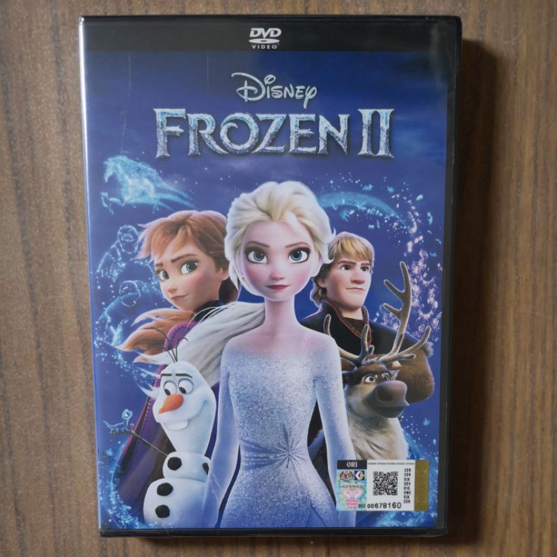 Frozen 2 DVD Disney Movie Elsa Anna Olaf Shopee Malaysia