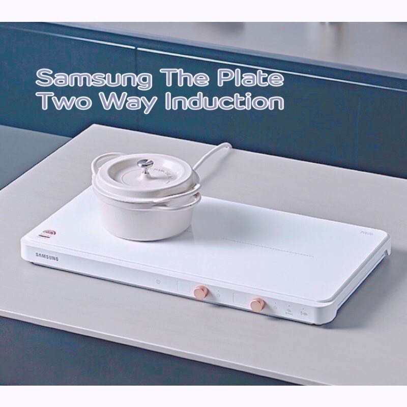 Samsung induction 2024 plate white