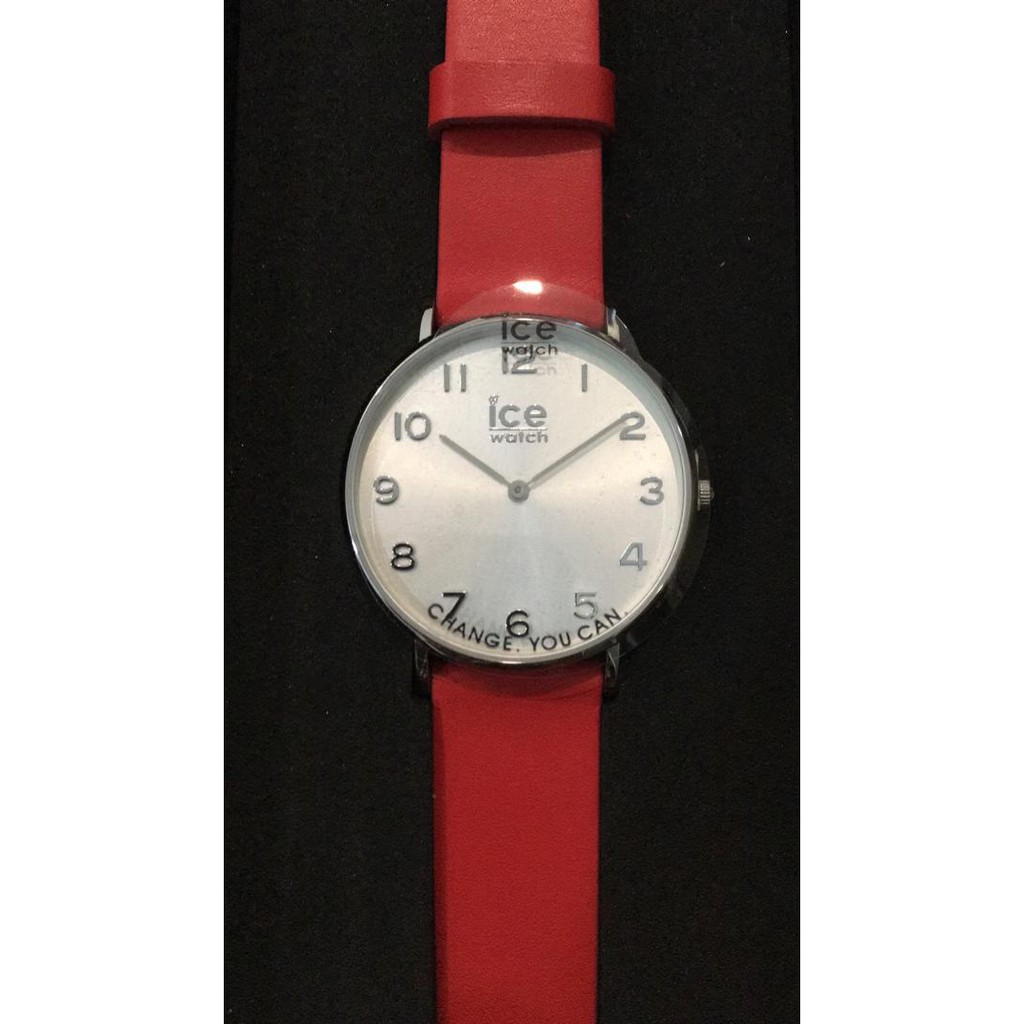 Ice Watch City Red Silver Shopee Malaysia