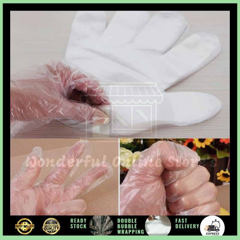 Bubble store wrap gloves