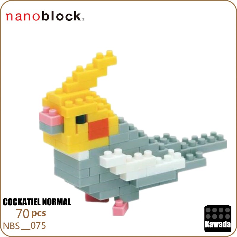 Nanoblock cockatiel sale