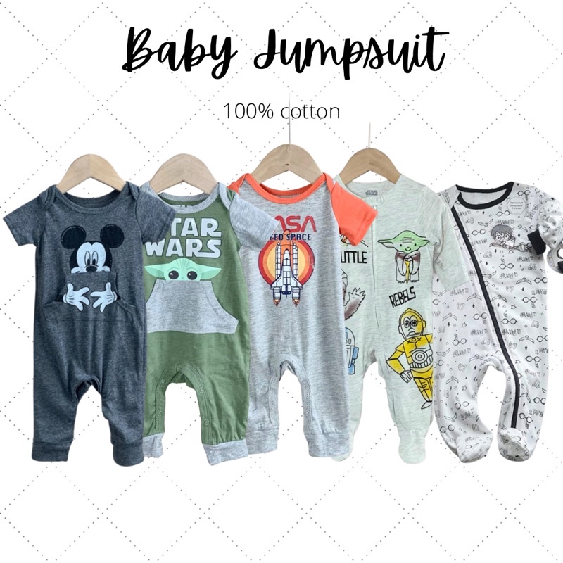 Short sleeve baby store sleepsuits