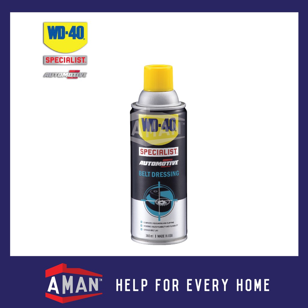 WD-40 Specialist Automotive Belt Dressing Spray 360ML