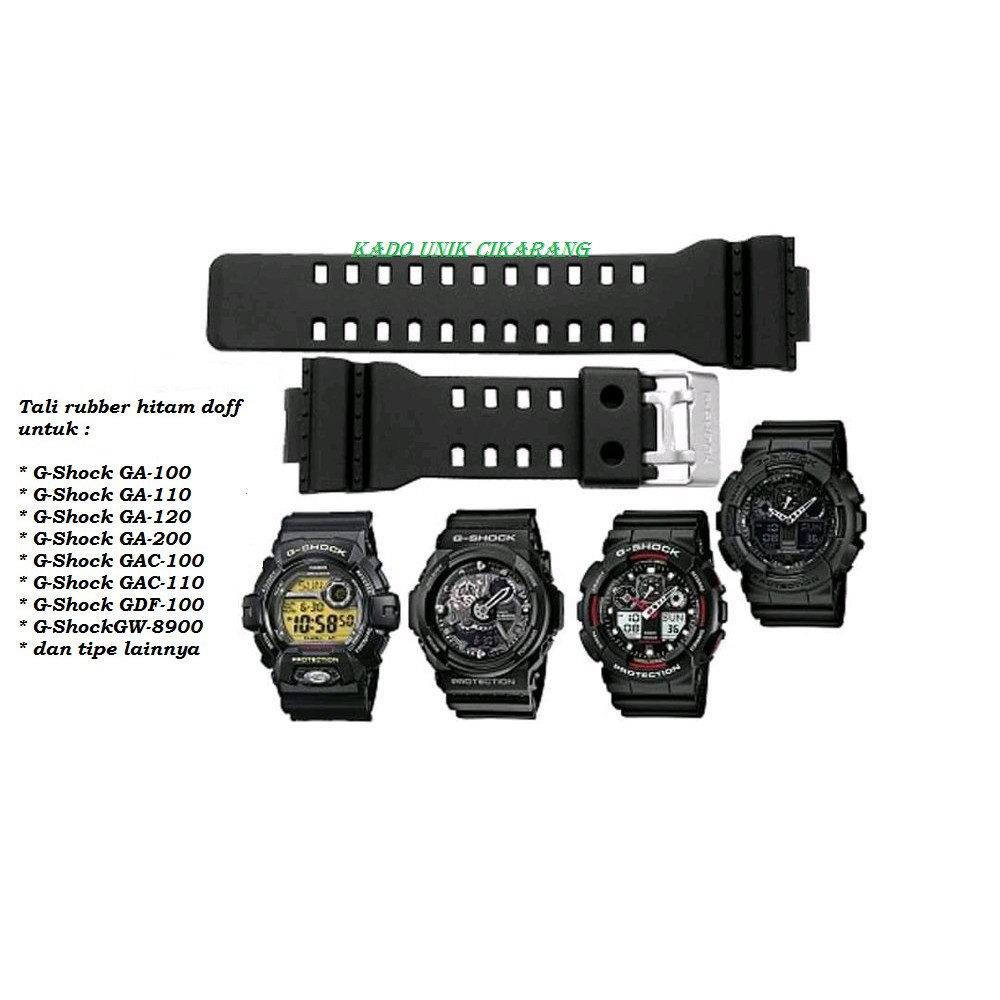 Casio ga cheap 100 strap