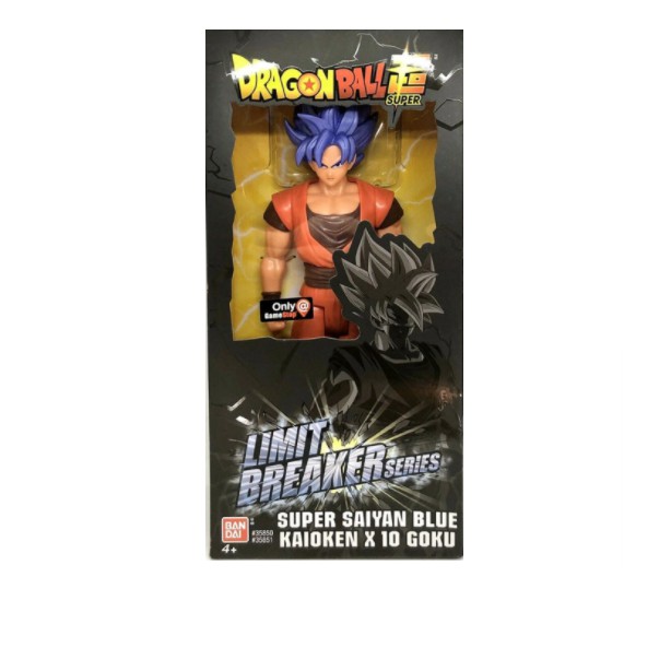 Bandai Dragon Ball Super Saiyan Blue Goku Kaioken X10 Limit Breaker Series  ( Bandai 100% authenticity )
