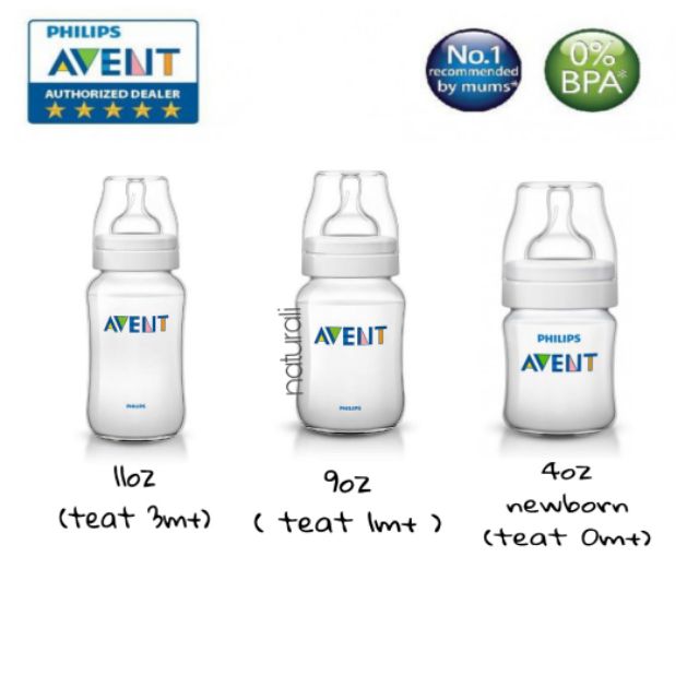 Avent classic 11oz sales bottles