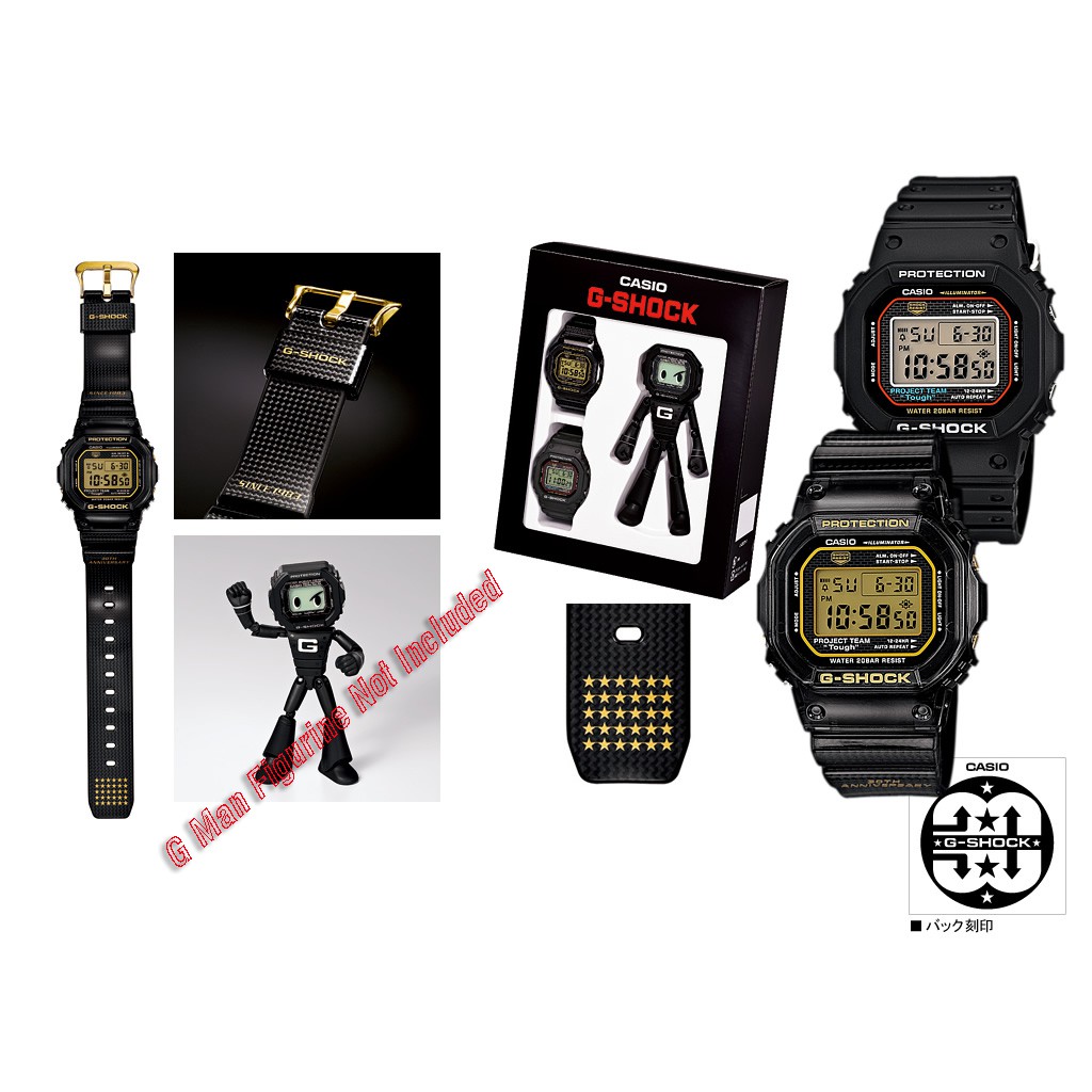 CASIO G SHOCK GSET 30 1 DW 5030 1 DW 5030D 1 30th Anniversary