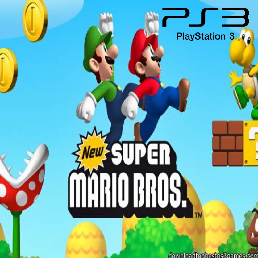 Playstation 3 super 2024 mario bros