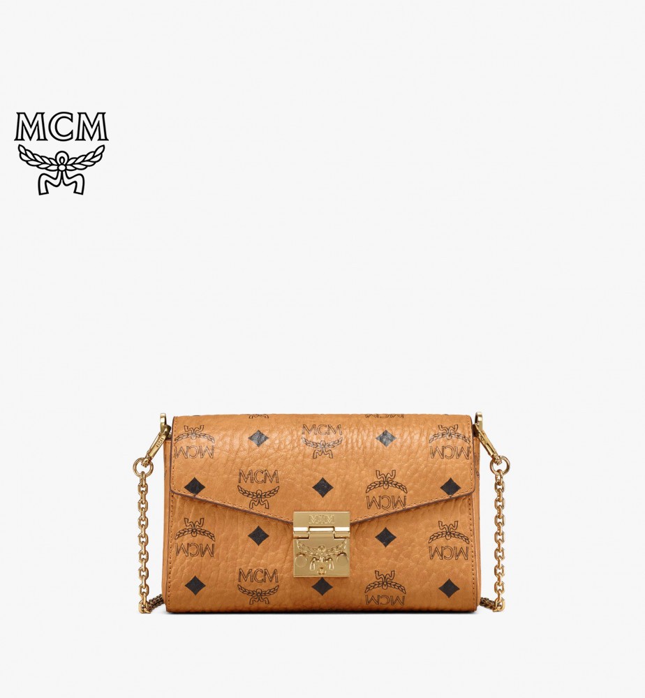 Millie flap discount crossbody in visetos