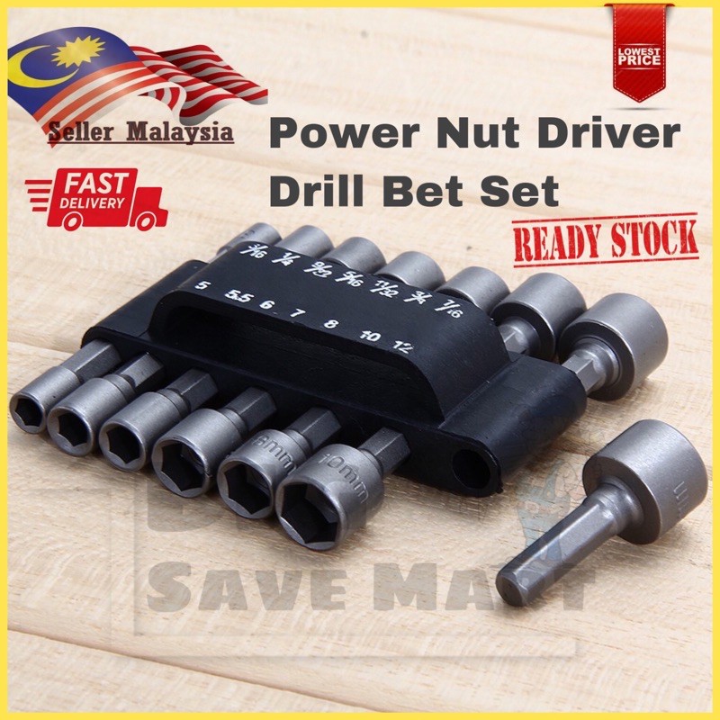 Drill discount socket set