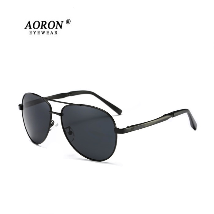 AORON Mens Polarized Cheap Polarized Sunglasses With Alloy Frame