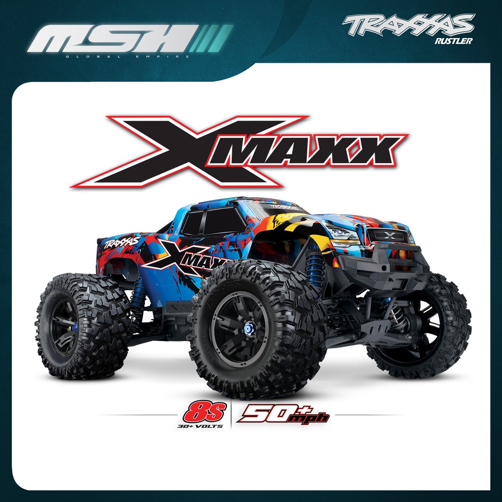🇲🇾 Traxxas X-Maxx Xmaxx 8S 1/6 4WD Brushless RTR King Monster