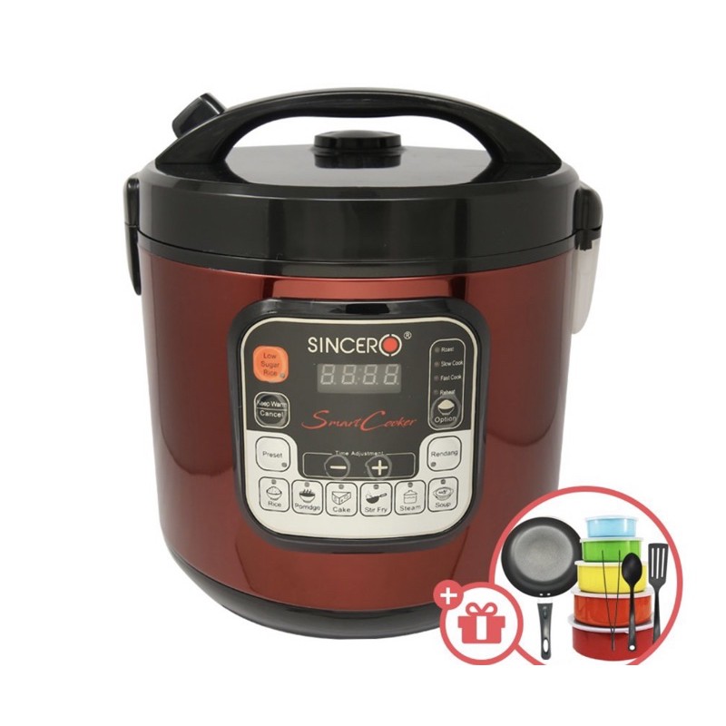 Sincero smart electric stew cooker hot sale