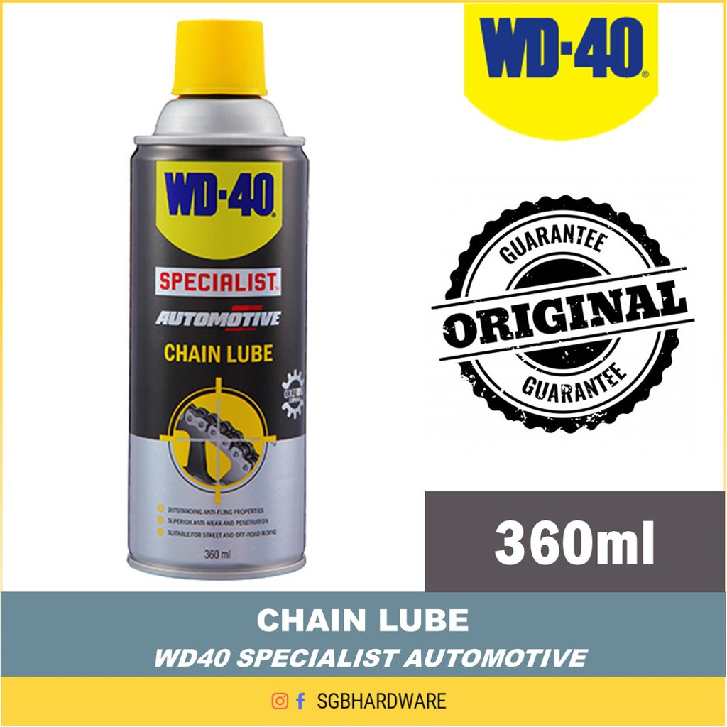 Wd 40 specialist discount motorbike chain lube