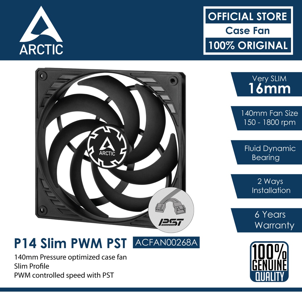 3x Arctic P14 Slim PST | Jawa