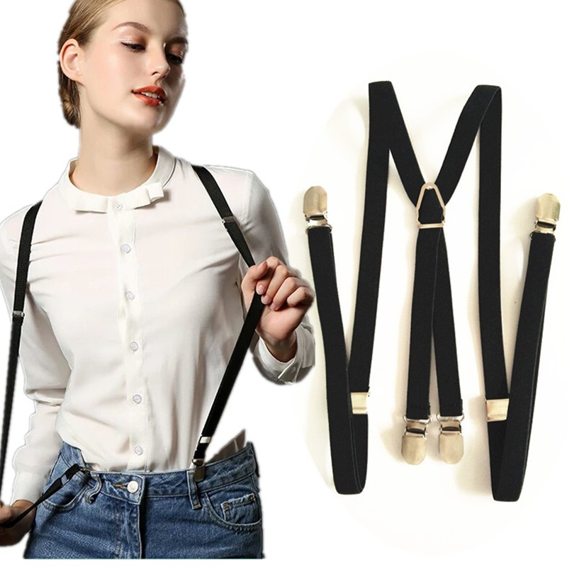 Mens Braces X Shape - 5Cm Wide Elastic Adjustable Men Trouser Braces  Suspenders X Shape with Strong Clips Suspenders Unisex Braces,Black :  : Clothing, Shoes & Accessories