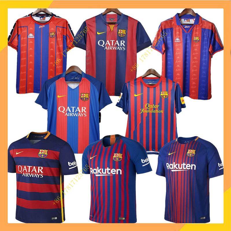 Barcelona Home Messi 10 Retro Jersey Shirt 18/19