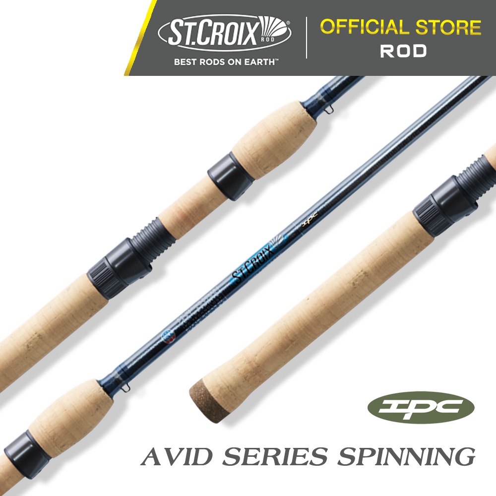 St Croix Avid Series Spinning AVS Fishing Rod (5'9ft-7'0ft) USA