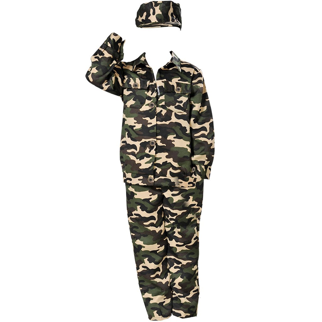 Kids army hot sale fancy dress