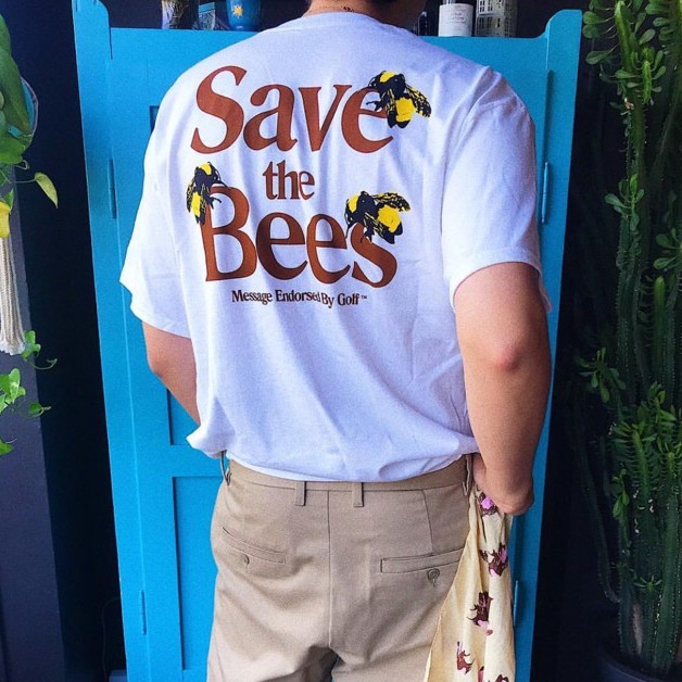 save the bees tee golf