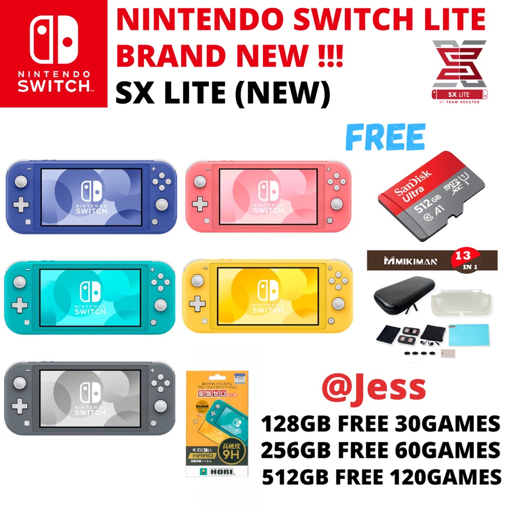 Nintendo switch lite clearance games free