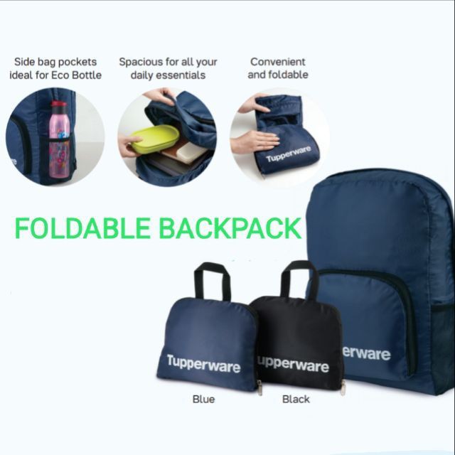 Foldable backpack clearance bag