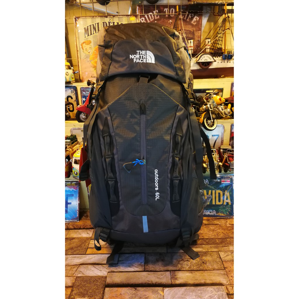 Ready Stock 60L TheNorthFace Outdoor Camping Hiking Travel Backpack The North Face