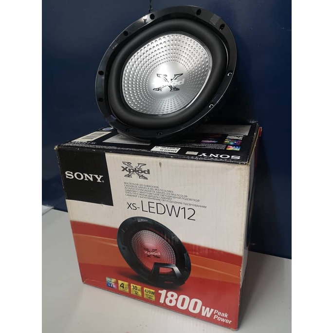 Sony 12 inch powered hot sale subwoofer