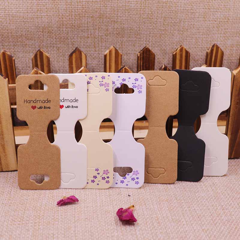 5x6.5cm/5x7cm 50Pcs/Lot Earring Card Cool Girl /Flower Girl /Abstract  painting Fashion paper card Jewelry Accessory Card