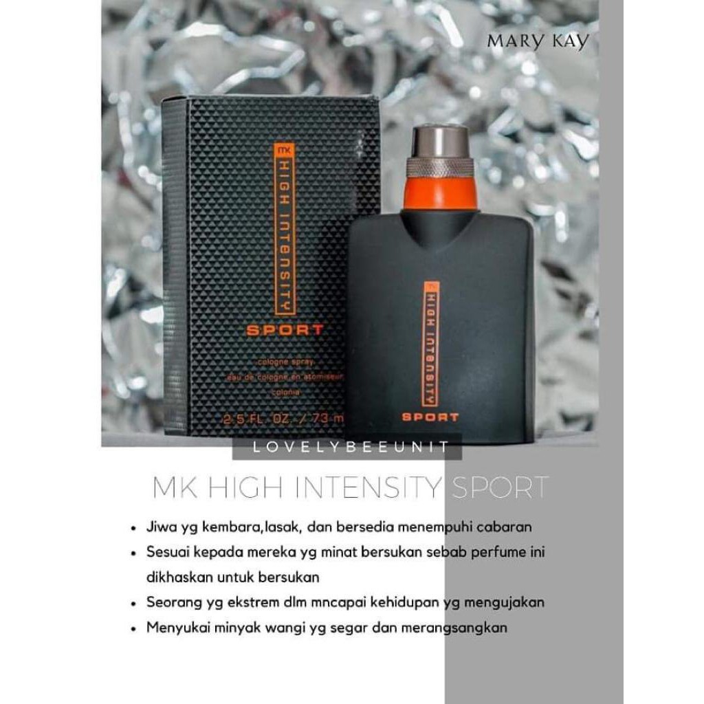 Mk high intensity sport cologne online spray