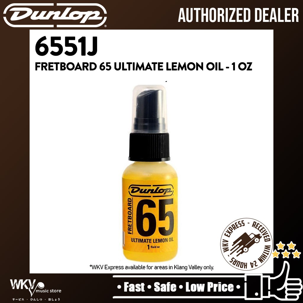 Dunlop Fretboard 65 Ultimate Lemon Oil - 1 oz.