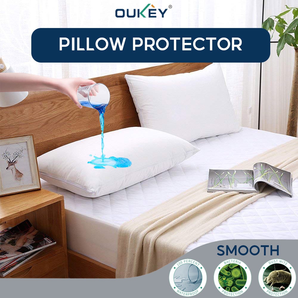 Anti dust hot sale pillow covers