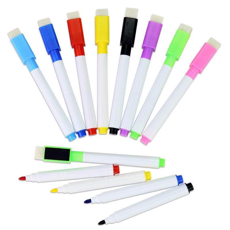 8x Liquid Chalk Markers for Glass Washable Chalkboard Marker Erasable Chalk  Pen 