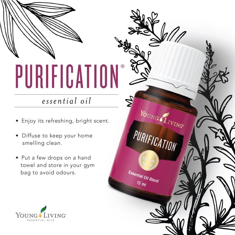 Young living deals air purifier blend