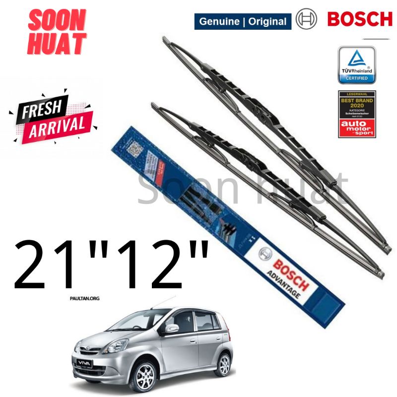 Bosch wiper deals blades size chart