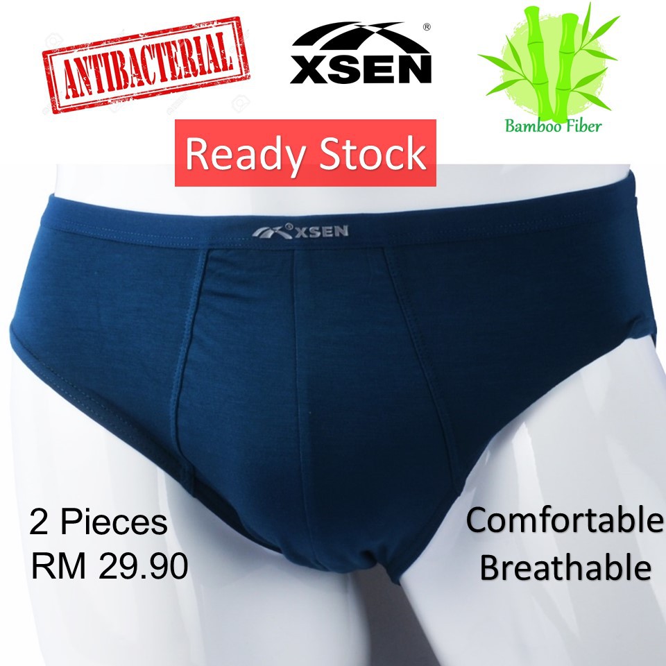 XSEN Men Underwear Brief Seluar dalam Lelaki Bamboo Fiber