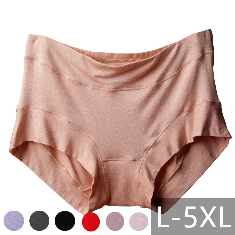 Womens Cotton Underwear High Waist Briefs Tummy Control Ladies