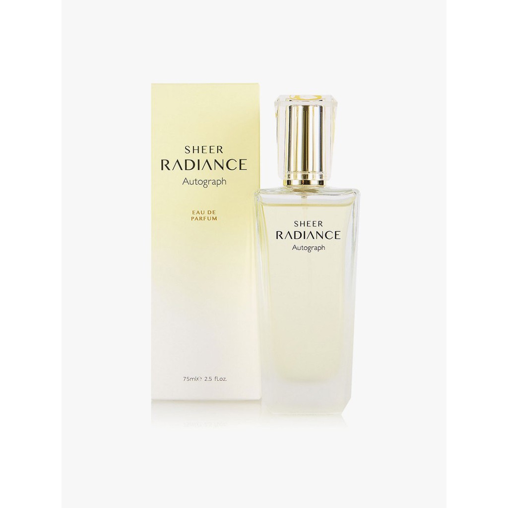 Original Marks & Spencer AUTOGRAPH Sheer Radiance Eau De Parfum 75ml  (Women's Perfume Lasts up to 24 hours)