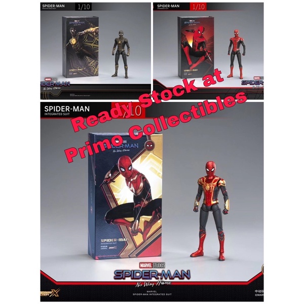 Iron spider sale hot toys unboxing