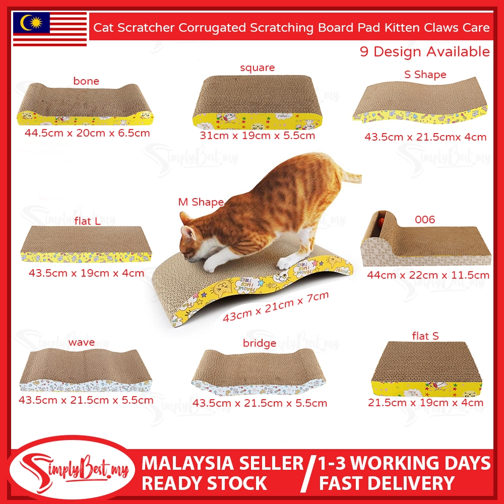 Cardboard scratching best sale box for cats